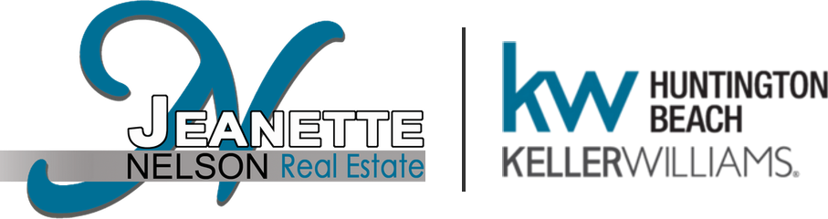 Jeanette Nelson Real Estate and Keller Williams Huntington Beach logos